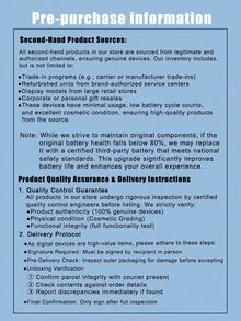 二手 Apple iPhone 14 蓝色 256GB 优质二手 Apple iPhone - 游戏就绪，双 SIM 卡 5G，95% 新，原装屏幕和高效电池（≥90%） - 藍色 - 查看 5