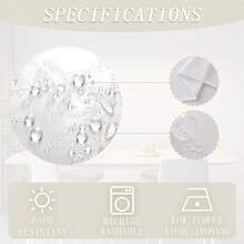 1pc Thanksgiving Creative Black Leaf & Sunflower Print Holiday Decorative Tablecloth, Absorbent Dirt-Resistant Dining Table Cover, Warm & Comfortable Home Decor Rectangular Sofa Cover