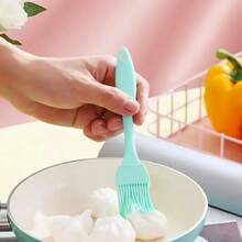 3 件硅胶烧烤刷烹饪 BBQ 耐热油刷厨房用品酒吧蛋糕烘焙工具用具用品、烧烤用品、烧烤配件、易握刷、人体工程学手柄、材料、食品级硅胶、油涂抹器、家庭厨师、烘焙爱好者 - 彩色 - 查看 13