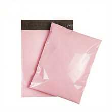 100/50 bolsas de mensajería rosas, bolsas de envío autosellantes, bolsas de embalaje impermeables, bolsas de regalo, bolsas de almacenamiento de ropa, bolsas de mensajería versátiles, adecuadas para embalaje de regalos de Halloween/Navidad/Boda/Cumpleaños/Vuelta al Colegio, mensajería escolar/oficina/hogar/negocio
