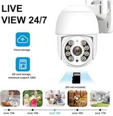 E T EASYTAO. |   C05 Cámara de  Exterior WiFi, ICsee O Tris Home App, 2MP Pan&Tilt 360 Grados, Mini PTZ Cámara Inalámbrica Exterior con Visión Nocturna con Audio Bidireccional - 2MP - Ver 12