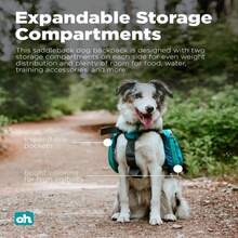 Kyjen Outward Hound The Quick Release Dog BackPack (Assorted, Medium) - MàuA - Xem 3