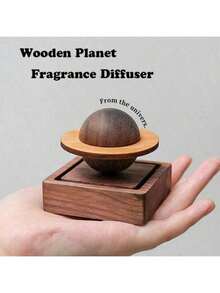 1/2 胡桃木/山毛榉木球形香薰扩散器，精油扩散器，车载空气清新剂，装饰品，装饰工艺品，家居用品，香薰工具，家居香氛，空气清新剂，浴室空气清新剂，卫生间空气清新剂，家居香氛，适用于汽车内饰装饰，桌面装饰 - 彩色 - 查看 19