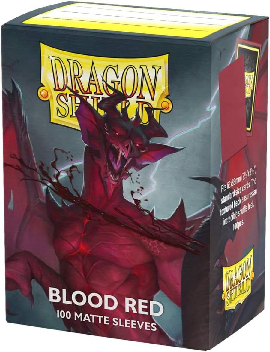 Standard Size Dragon Shield Matte Sleeves 100 Pack |   Premium TCG Card Protectors For Trading Cards - Thạch anh tím - Xem 1