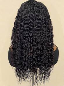 Deep Wave Headband Wig In Natural Black - Ultra-Hot & Beginner-Friendly Human Hair Wig - SNatural - View 4