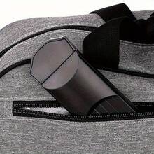 Guitarra de bolsillo portátil de 4 trastes y 4 cuerdas, de material ABS, herramienta de práctica de viaje compacta, incluye una bolsa de almacenamiento y una llave hexagonal, asistente de flexibilidad para principiantes - el regalo perfecto para músicos, negro (1 pieza)