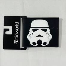 Star Wars 星球大战白武士小巧轻便钱包，便携多层，简约身份证夹，时尚，生日，圣诞节，情人节，周年纪念，情侣礼物，女孩，女士，学校用品，宿舍，名片夹，女士信用卡夹 - 彩色 - 查看 13