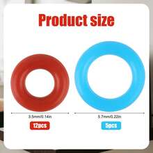 طقم إصلاح حلقات الإحكام لماكينة القهوة من بريفيل، 5 كبيرة و12 صغيرة، لموديلات BES920 و BES980 و BES990 و Oracle Dual Boiler، لإصلاح التسريب وغسالة الحشية، قطع غيار وإكسسوارات