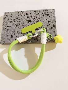 1pc Star Shaped Braided Lanyard Strap, Sturdy Anti-Break Crossbody Phone Strap For Outdoor Travel, Hiking, Suitable For Men & Women, Long Cord Phone Holder - Multicolor - View 19