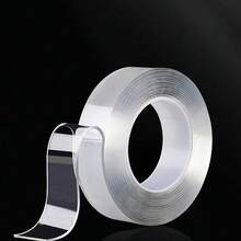 1roll Clear Double-Sided Tape Back To School - 彩色 - 查看 3