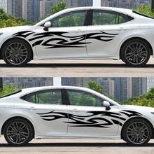 Personalized Flame Car Body Decal Sticker, Suitable For Car Body