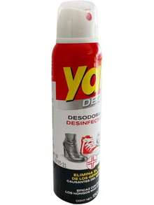 Aerosol desinfectante para calzado con efecto desodorante que deja un olor limpio y agradable - 1 - Ver 3