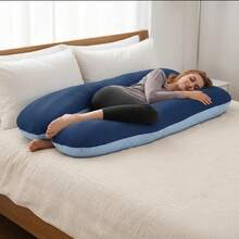 Pregnancy & Nursing Pillows - Navy With Blue - View 2