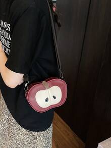 Halloween Apple Bag, Christmas Eve Apple Bag, Single Shoulder Crossbody Bag, Large Capacity, Outing Fashion Bag, One Piece Packaging