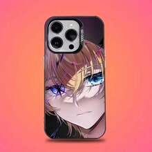Oshi No Ko, Oshi No Ko IPhone Case, Oshi No Ko Aqua Anime Phone Case For IPhone 16, 15, 14, 13, 12, 11, Pro, Max, Plus, Mini, XS, SE, Shockproof, Black Matte Hard Bumper - Z1 - 查看 5