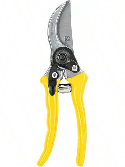 Tijeras de podar de aluminio para jardinería, tijeras de podar, hoja curva escalonada