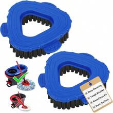 Spin Mop Scrub Brush O Cedar RinseClean 2 System U2013 O Ceda Scrub Brush Attachment 2 PC, Oceda Scrubber Mop Bathroom, Kitchen, Tile And Floor Cleaning - 2 - Xem 1