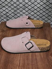 Women's Casual Slip-On Flat Sandals, Suitable For Daily Wear, Christmas, Halloween, Home, Dates, Shopping, Commuting, Parties, Beach Vacation