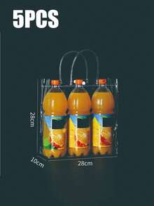 50 piezas Juego de bolsas de regalo transparentes de PVC a prueba de agua, 10 piezas, perfectas para regalos de boda, fiesta y festival de damas. Bolso transparente aprobado para estadios, ideal para conciertos, eventos deportivos y festivales. Bolsa transparente y a prueba de agua perfecta para verano, vacaciones y playa, bolsas de regalo de Navidad. - Multicolor - Ver 29