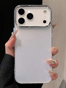 Luxury Simple Solid Color Anti-Drop Mobile Phone Case Compatible With IPhone 17 Pro Max 17 Pro 17 16 16 Pro 15 Pro 15 Pro Max 16 Pro Max 14 Pro 14 Pro Max 13 Fashion Ahockproof Mobile Phone Case