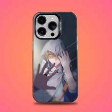 Oshi No Ko, Oshi No Ko IPhone Case, Oshi No Ko Aqua Anime Phone Case For IPhone 16, 15, 14, 13, 12, 11, Pro, Max, Plus, Mini, XS, SE, Shockproof, Black Matte Hard Bumper - Z7 - 查看 8