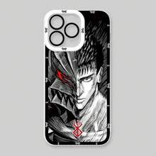 Funda compatible con  16 Pro Max 15 14 Plus 13 12 11 Pro XR XS X 8 7 SE 2020  Guts Anime, funda de silicona suave transparente, compatible con funda de  17, funda de  17 Pro, funda de  17 Pro Max - 5 - Ver 10