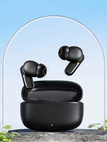 Wireless Earphones, Bluetooth Headphones, Wireless Headsets, Earbuds – Touch Control, Stereo Noise Reduction, HD Sound, Long Battery Life, Clear Calls With Mic – Ideal For Music, Gym, Travel, Commuting, Holiday Gift – Available In Elegant White & Classic Black – Compatible With All Smart Devices