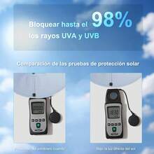 Windproof Sombrero de Sol de ala Ancha para Niños y Niñas, Gorra de Sol Niños[ala Ancha 8cm, Impermeable,Plegable,Transpirable] Protección Solar UV Gorras para Pesca/Jardín/Playa- Azul - 1 - Ver 3