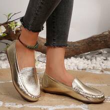 Mocasini casual cu talpă moale și fără mâneci pentru femei, pantofi cu talpă plată și antiderapantă pentru exterior, pantofi ușori și confortabili pentru lucru/zi, pentru mame de vârstă mijlocie