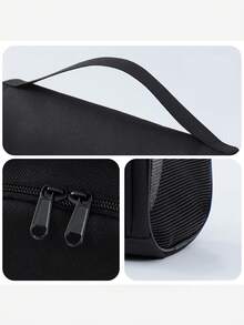 Personalized Name Travel Shoe Bag, Anti-Theft Basketball Football Shoe Bag, Portable Business Travel Shoe Bag, Shoe Bag Packaging, Dust-Proof Slipper Bag, Sports Shoe Bag, Outdoor Business Travel Waterproof Sports Shoe Bag, Breathable Mesh Football Shoe Bag For Men And Women, Practical Gift For Boyfriend/Girlfriend, Essential For Business Travel And Back To School - Black - View 9