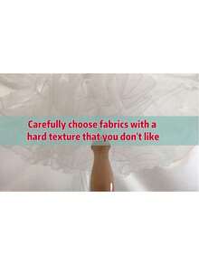 1pc Plain Color 60cm Casual Lolita Petticoat, Everyday Boneless Organza Petticoat, Voluminous Lolita Skirt Underskirt, Cosplay Slip Fall Clothes For Women