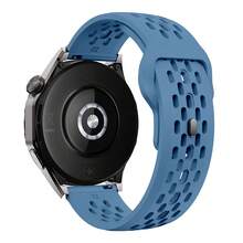 22mm Fashion Silicone Band Compatible With Samsung Galaxy Watch 6 5 4 Compatible With Huawei GT4 3 GT2 Pro Bracelet Compatible With Garmin Vivoactive 4 Strap - 22mm - View 13