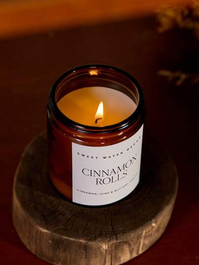 Cirelle 1 件香薰蜡烛、罐装蜡烛、母亲节礼物、春季家居装饰、生日蜡烛礼物，适合送给女朋友、朋友、蜡烛、礼物、家居装饰