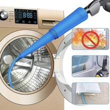 1PC,  Deep Clean Your Dryer Vents And Reduce Fire Risk With This 1pc Dryer Vent Cleaner Accessory(Home Improvement Essential)! - Blue - View 1