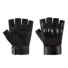 1 Pair Half Finger Motorcycle Outdoor Cycling Gloves