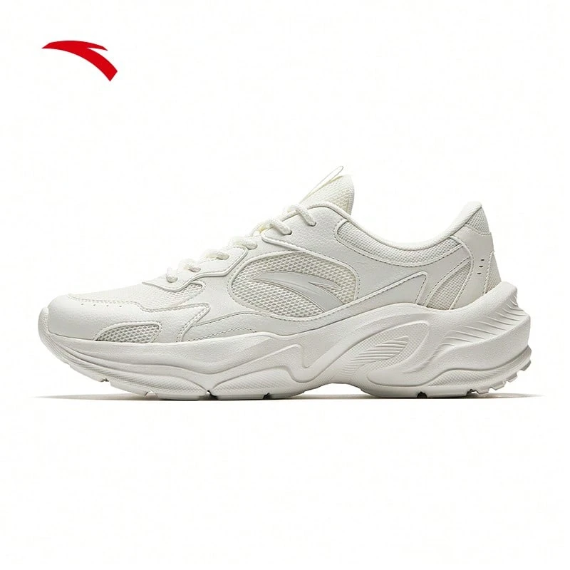ANTA Men Sports Casual Shoes Lightweight Clunky Comfortable Sports Shoes 912538826 - White-7 - View 1