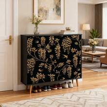 لفة ورق حائط فاخر بطبعة سنابل القمح والزهور، مصنوع من مادة PVC لاصقة ذاتيًا، مقاوم للماء وقابل للإزالة، مناسب لتجديد الجدران والمطبخ والغرفة المعيشية والنوم والمكتب وخزانة الملابس وخزانة الأحذية وغيرها.