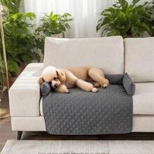 1 pièce Coussin de siège de voiture en polyester pour animal de compagnie, lit de voyage imperméable pour petit animal de compagnie pour voiture, s'adapte au siège passager avant, convient aux petits animaux de compagnie pour les voyages et la protection en extérieur - Multicolore - Voir 6