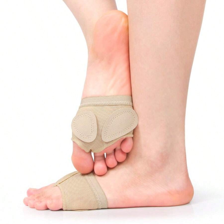 1 par Cubrepies de ballet de vientre Talla S/M/L Calcetines de dedo para baile lírico y zapatillas de media punta