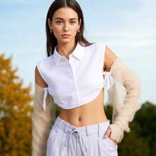 2pcs/1pc Detachable Collar For Women, Versatile Decorative Fake Collar For Daily Wear