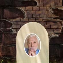 1pc Custom 2D Memorial Photo Headstone, Picture Grave Markers Cemetery Decorations Plaque No Fading, Easter Gifts Thanksgiving Gifts Christmas Gifts Mother's Day Gifts Father's Day Gifts Halloween Gifts Halloween Decorations Christmas Gifts