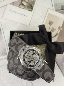 Cinturón de hombre 2025, cinturón de vestir de alta calidad para uso casual y de negocios, ideal para el uso diario, regalo perfecto para familiares y amigos, regalo para el Día del Padre