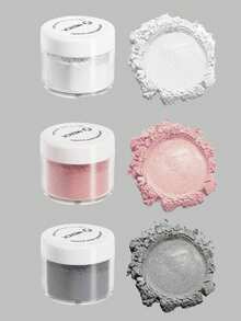 1/2pcs Edible Lustrous Glitter Powder Cake Decorating Kit, 10 Colors Drink Powder Dust, Cake Decorations, Glitter Set, Sprinkle For Cookies, Cupcakes, Chocolates And Parties, 15g/Bottle - Multicolor - View 30