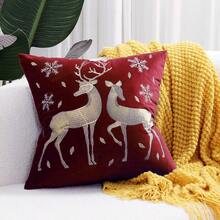 Sarung Bantal - Burgundy - View 7