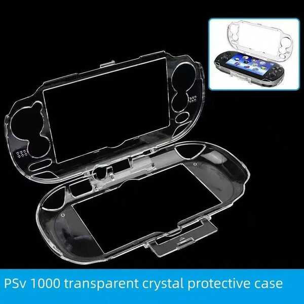 1 قطعة غطاء واقي بلوري لجهاز PSV1000، مضاد للسقوط والخدش، تصميم مثالي، يحمي جهاز الألعاب بفعالية، مصنوع من مادة البولي كربونات الشفافة، هدية عيد
