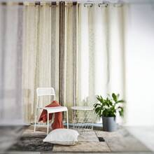 300cm X 250cm Shiny Sequin Curtain, 1 Panel, Suitable For Studio, Window, Door, Birthday, Wedding, Party, Hotel - Coffee Brown + Khaki + Beige - View 4