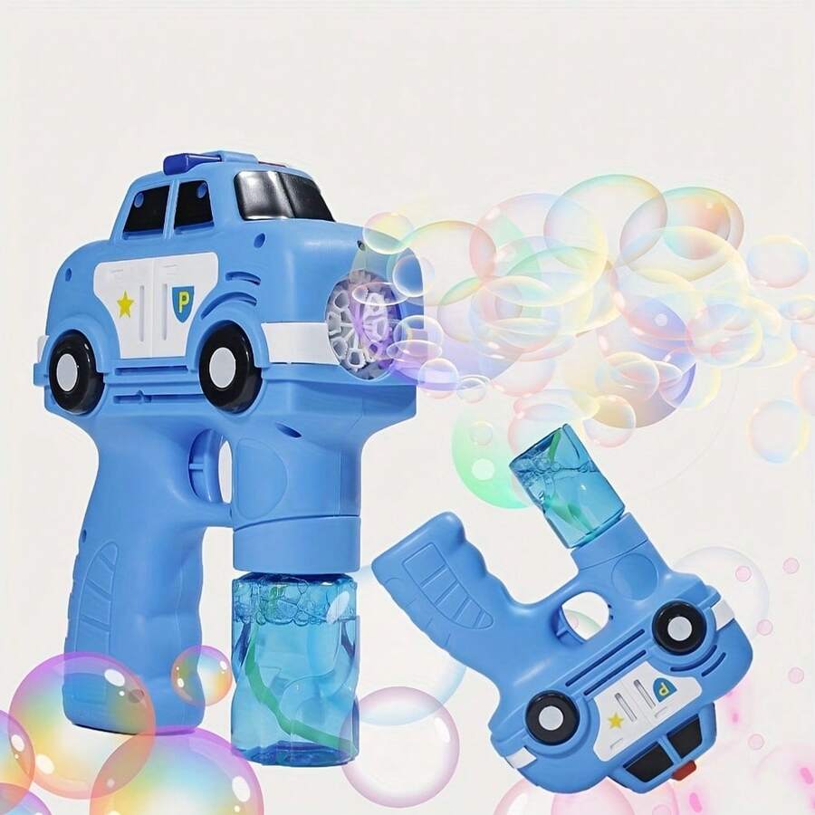 Durable And Long-Lasting Bubble Toy, Handheld Toy Bubble Gun With Strong Spray Force, Can Be Used For Halloween, Christmas Gifts, Wedding Decorations And Birthday Gifts (Batteries And Bubble Solution Not Included) - Blue - View 1