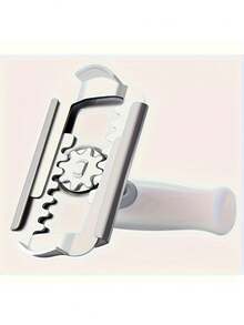 1 Stück Edelstahl rutschfester Dosenöffner, leistungsstarker Öffner-Set, geeignet für Küche & Badezimmer