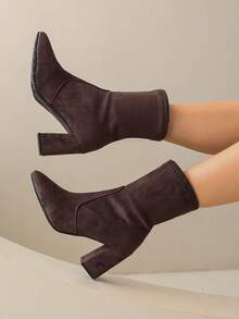 SOCTU Women Ankle Boots & Booties - Brown - View 5