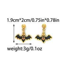 Ghost Earrings Pumpkin Dangle Earrings Halloween Jewelry For Women Spooky Halloween Costumes Accessories